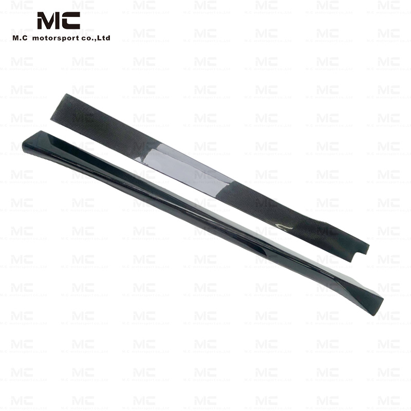 For Porsche 911 991 GT Style Carbon Fiber Side Skirts 2015-2018