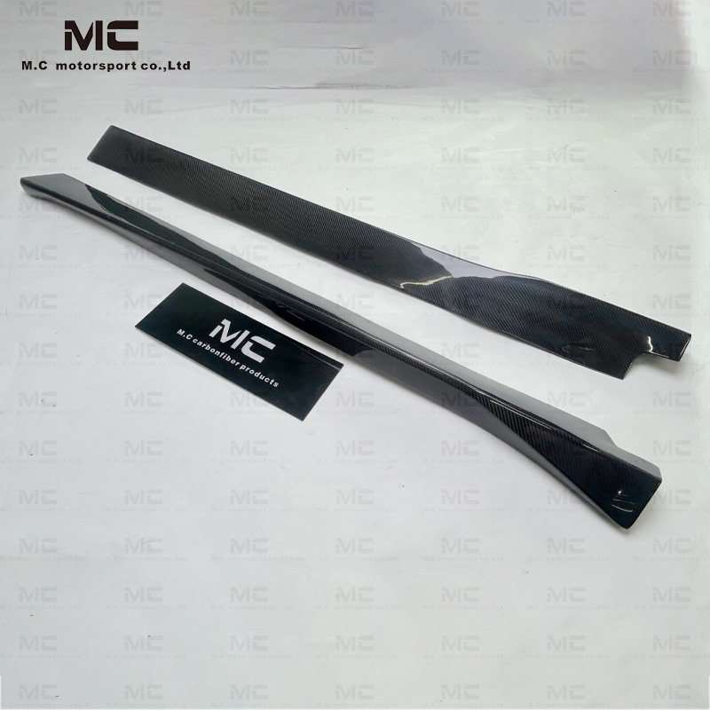 For Porsche 911 991 GT Style Carbon Fiber Side Skirts 2015-2018