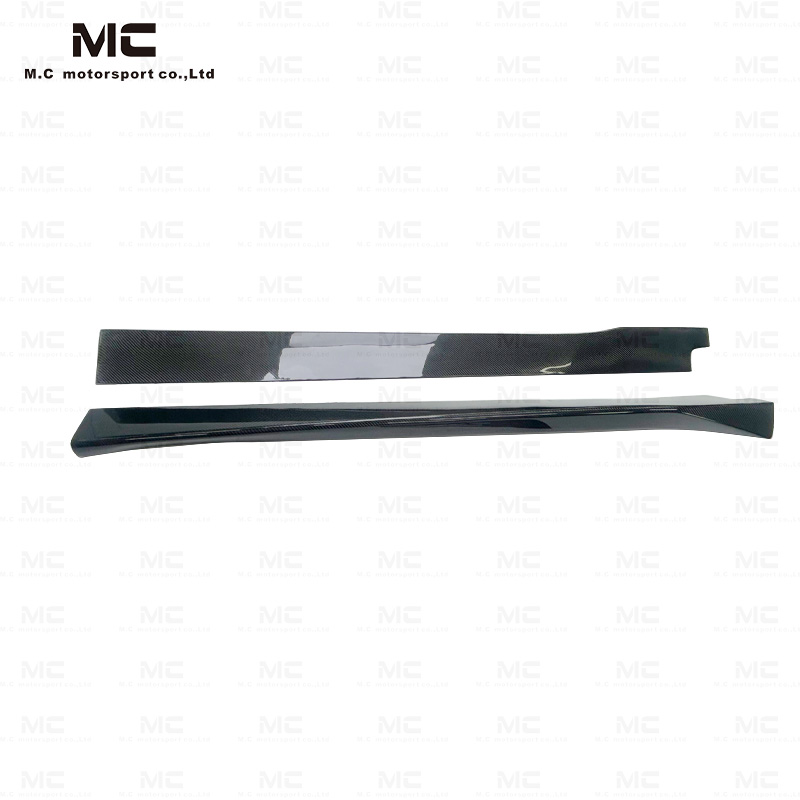 For Porsche 911 991 GT Style Carbon Fiber Side Skirts 2015-2018