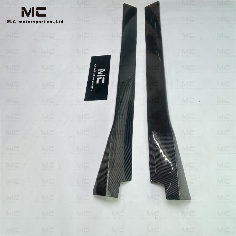 For Porsche 911 991 GT Style Carbon Fiber Side Skirts 2015-2018