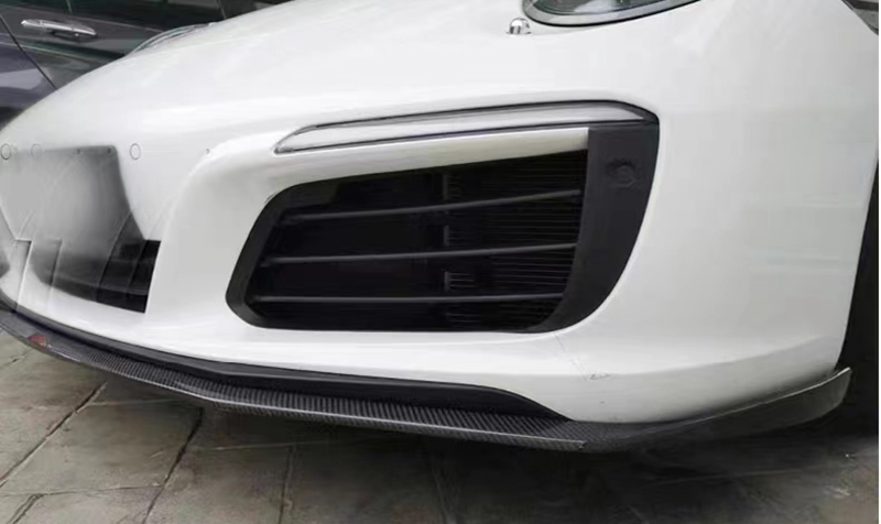 For Porsche 911 991 GT Style Carbon Fiber Front Lip 2015-2018