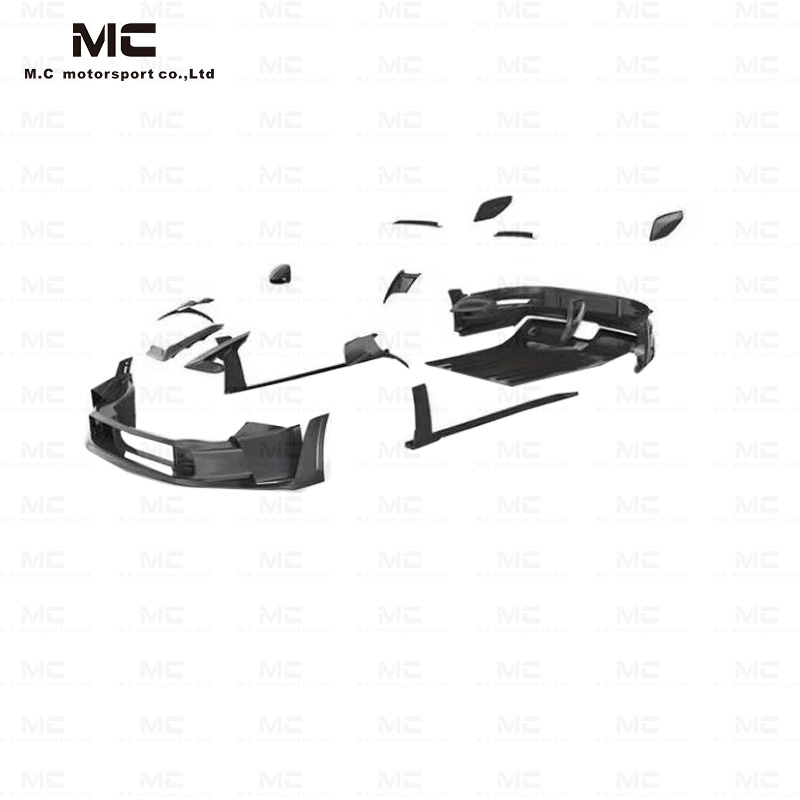 For Porsche 911 992 GT3 RS Style Carbon Fiber Body Kit 2019+