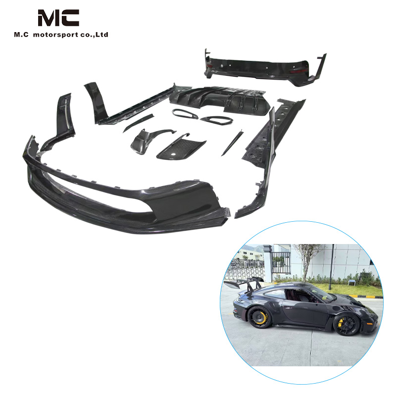 For Porsche 911 992 GT3 RS Style Carbon Fiber Body Kit 2019+