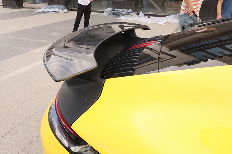 For Porsche 911 992 TURBO Style Half Carbon Fiber Rear Spoiler 2019+