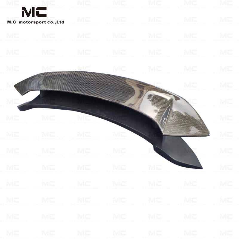 For Porsche 911 992 TURBO Style Half Carbon Fiber Rear Spoiler 2019+