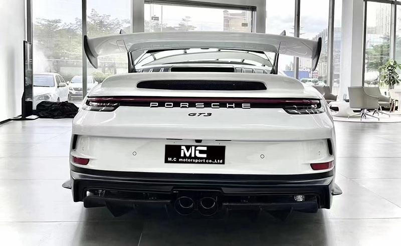 For Porsche 911 992 GT3 Style Fiberglass Rear Spoiler 2019+