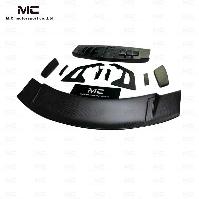 For Porsche 911 992 GT3 Style Dry Carbon Fiber Rear Spoiler 2019+