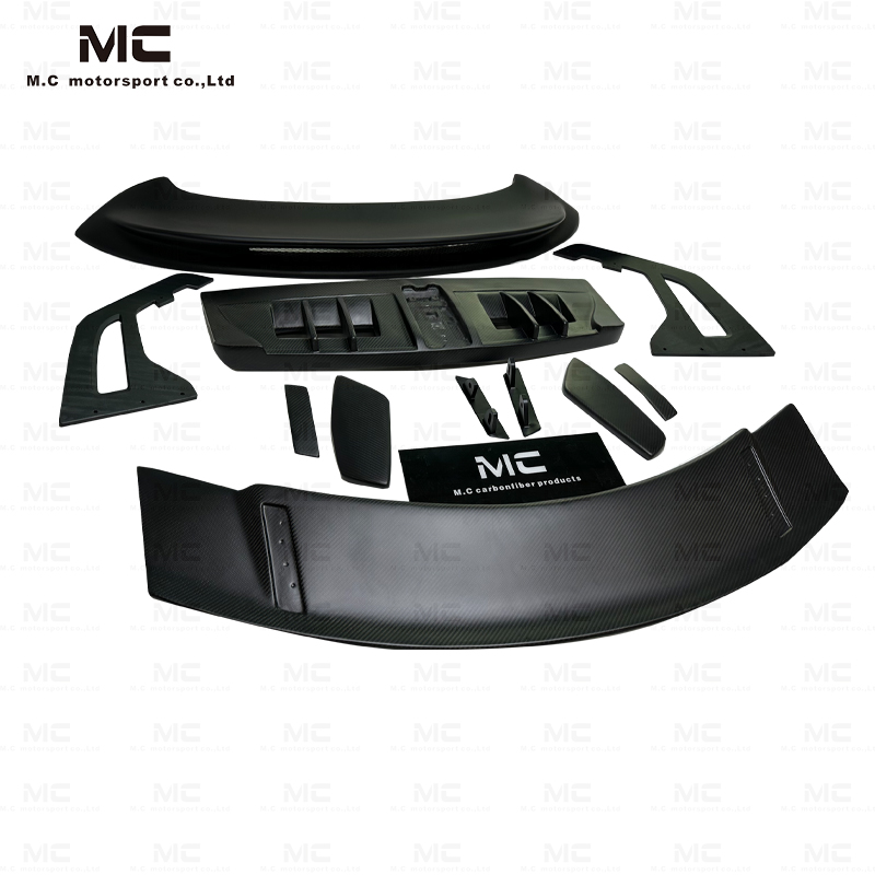 For Porsche 911 992 GT3 Style Dry Carbon Fiber Rear Spoiler 2019+