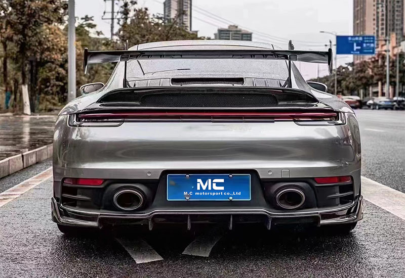 For Porsche 911 992 GT3 Style Carbon Fiber Rear Spoiler 2019+