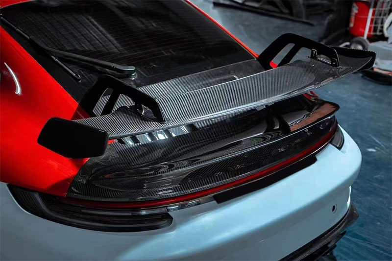 For Porsche 911 992 GT3 Style Carbon Fiber Rear Spoiler 2019+