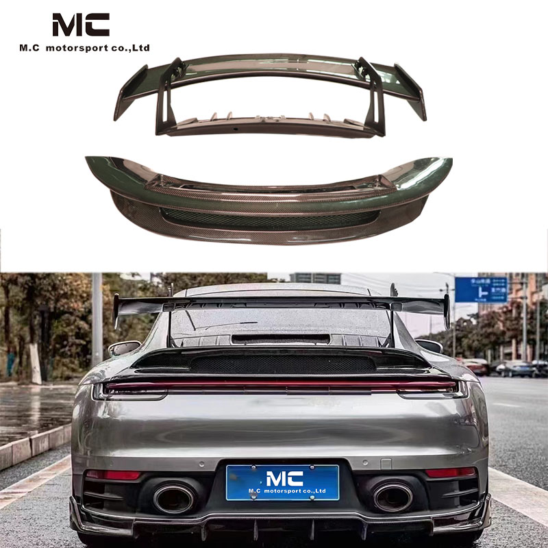 For Porsche 911 992 GT3 Style Carbon Fiber Rear Spoiler 2019+
