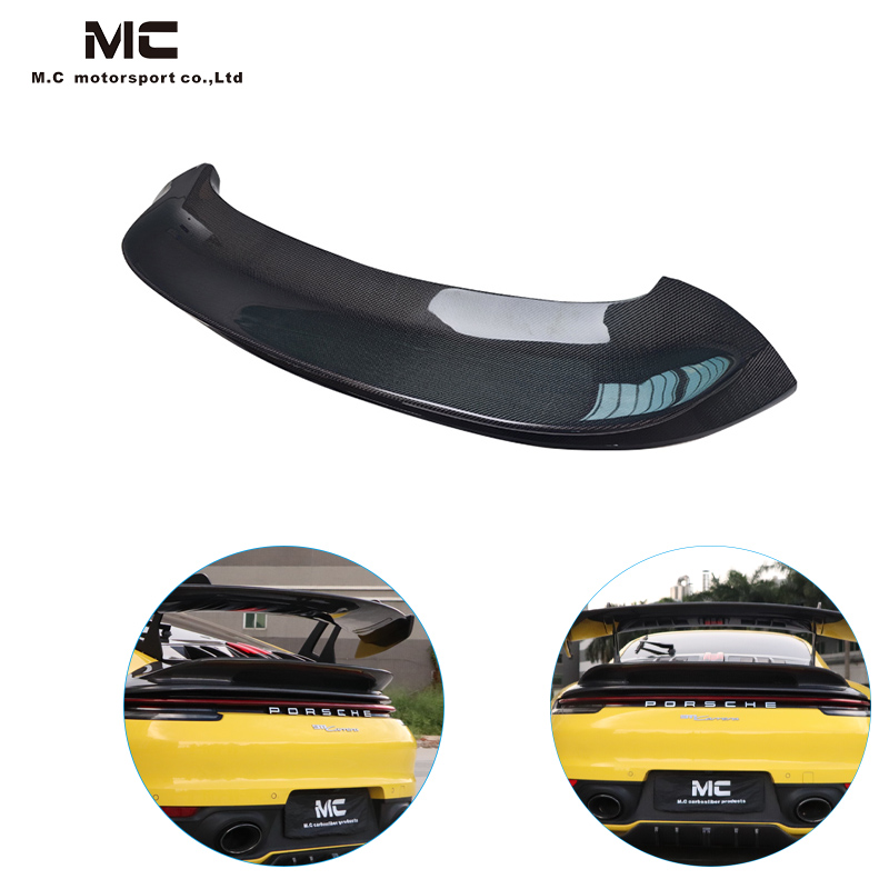 For Porsche 911 992 GT3 Style Carbon Fiber Rear Spoiler 2019+