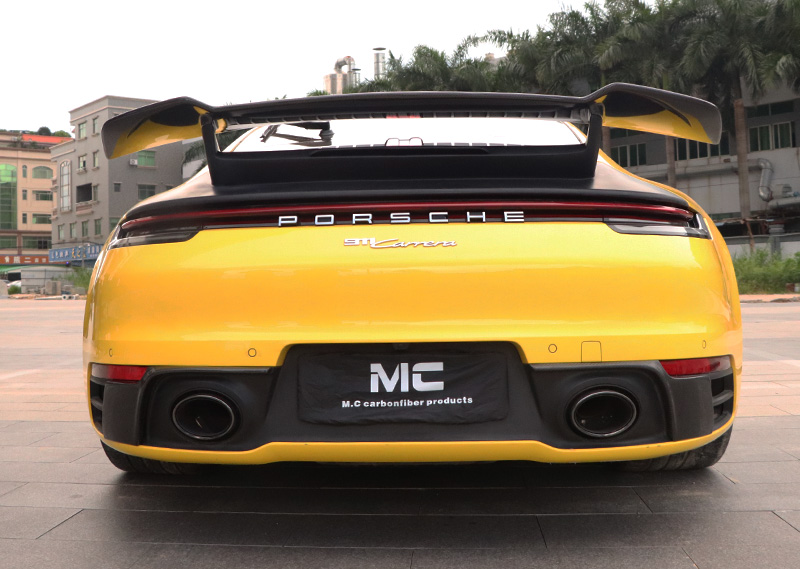 For Porsche 911 992 SD Style Carbon Fiber Rear Spoiler 2019+