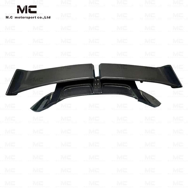 For Porsche 911 992 Techart Style Carbon Fiber Rear Spoiler 2019+