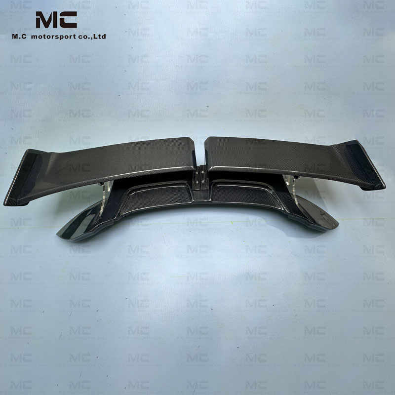 For Porsche 911 992 Techart Style Carbon Fiber Rear Spoiler 2019+