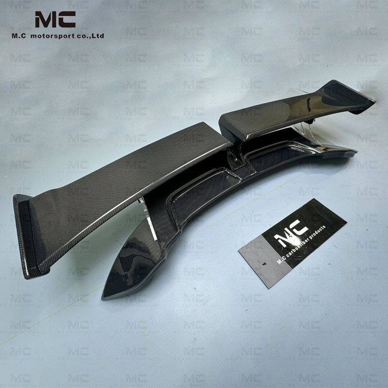 For Porsche 911 992 Techart Style Carbon Fiber Rear Spoiler 2019+