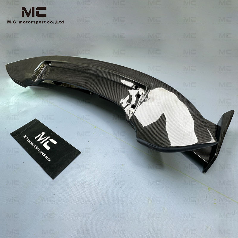 For Porsche 911 992 Techart Style Carbon Fiber Rear Spoiler 2019+