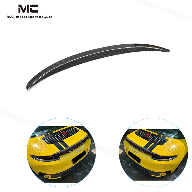 For Porsche 911 992 Carbon Fiber Spoiler 2015-2018