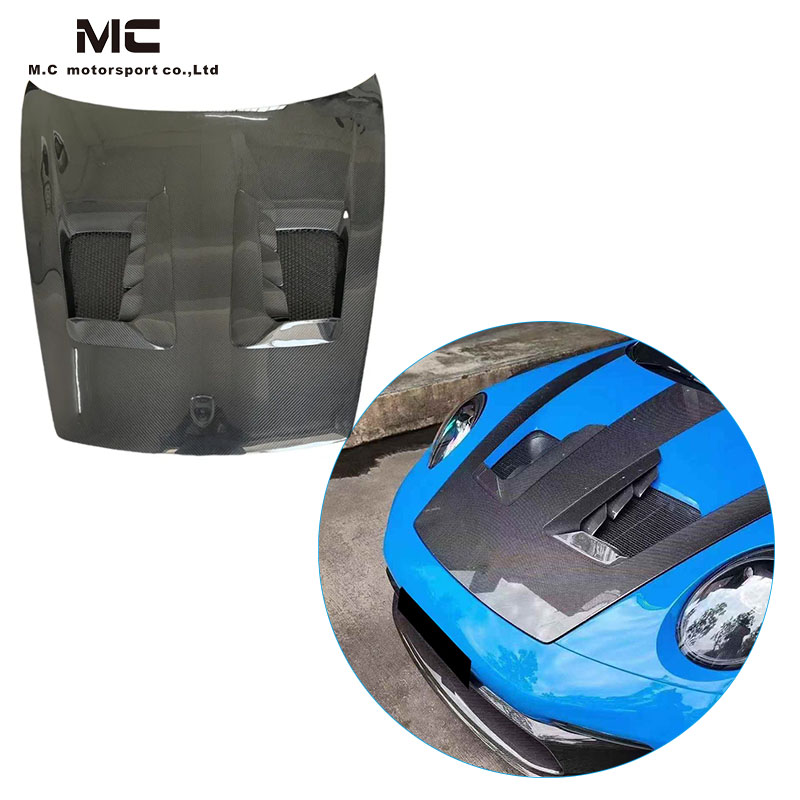 For Porsche 911 992 Carbon Fiber Engine Hood 2019+