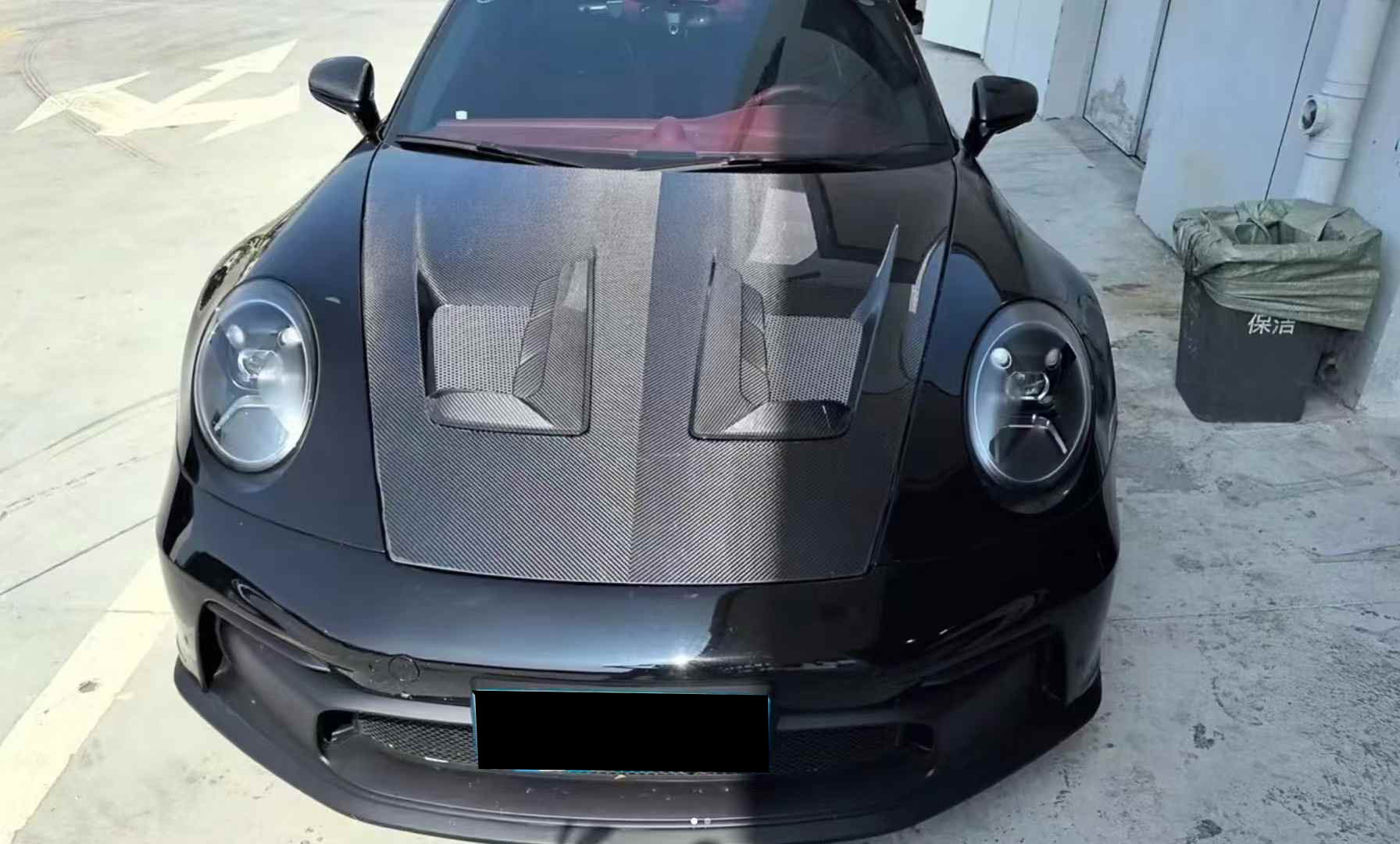 For Porsche 911 992 Carbon Fiber Engine Hood 2019+