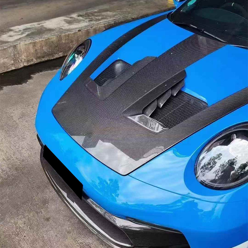 For Porsche 911 992 Carbon Fiber Engine Hood 2019+