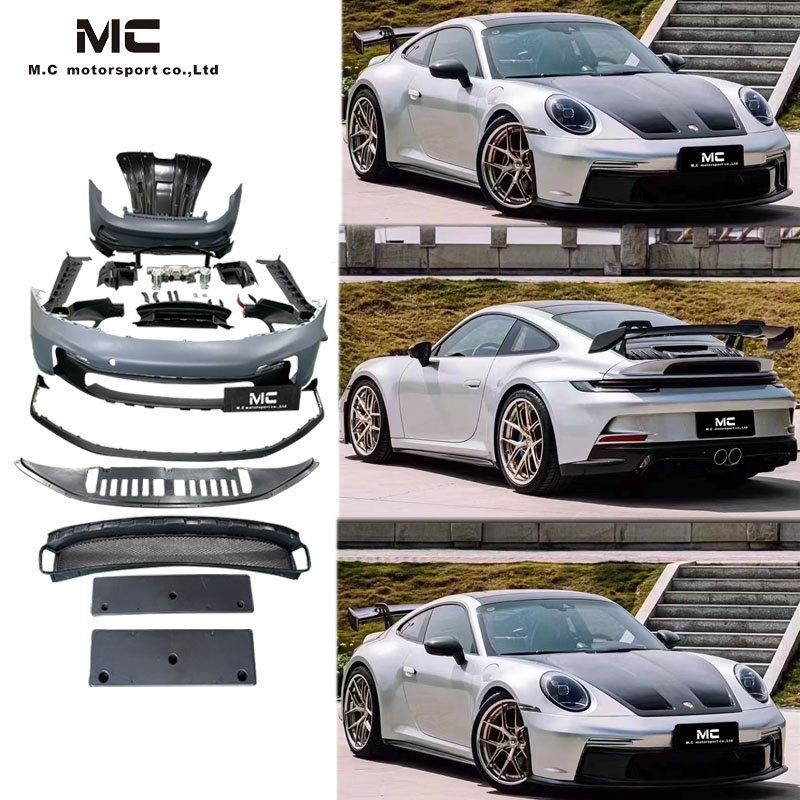 For Porsche 911 992 GT3 Style Carbon Fiber Body Kit 2019+