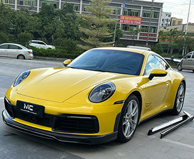 For Porsche 911 992 Techart Style Carbon Fiber Body Kit 2019+