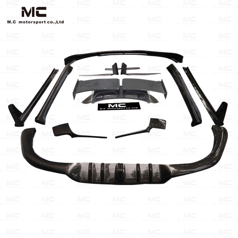 For Porsche 911 992 Techart Style Carbon Fiber Body Kit 2019+