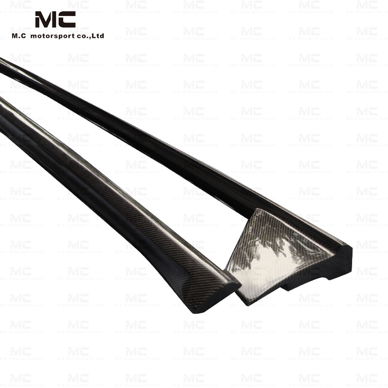 For Porsche 911 992 Techart Style Carbon Fiber Side Skirts 2019-IN