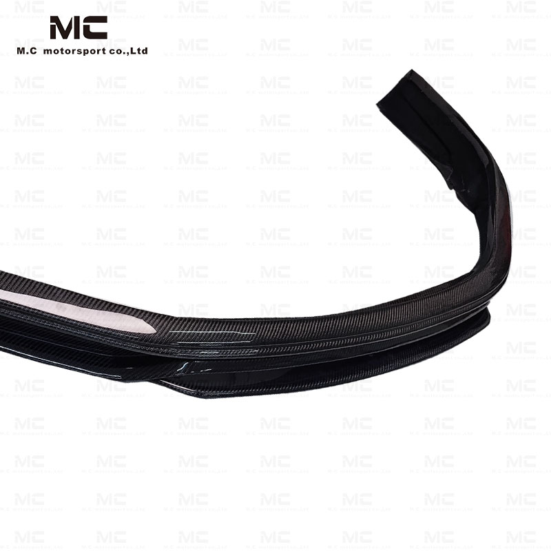 For Porsche 911 992 Techart Style Carbon Fiber Front Lip 2019+