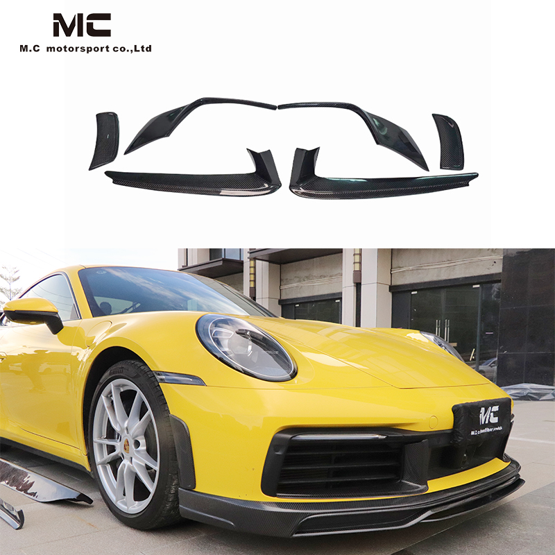 For Porsche 911 992 Carbon Fiber Wind Blade Kit 2019+