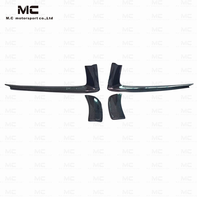 For Porsche 911 992 Carbon Fiber Front Bumper Wind Blade 2019+