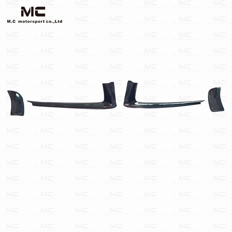 For Porsche 911 992 Carbon Fiber Front Bumper Wind Blade 2019+
