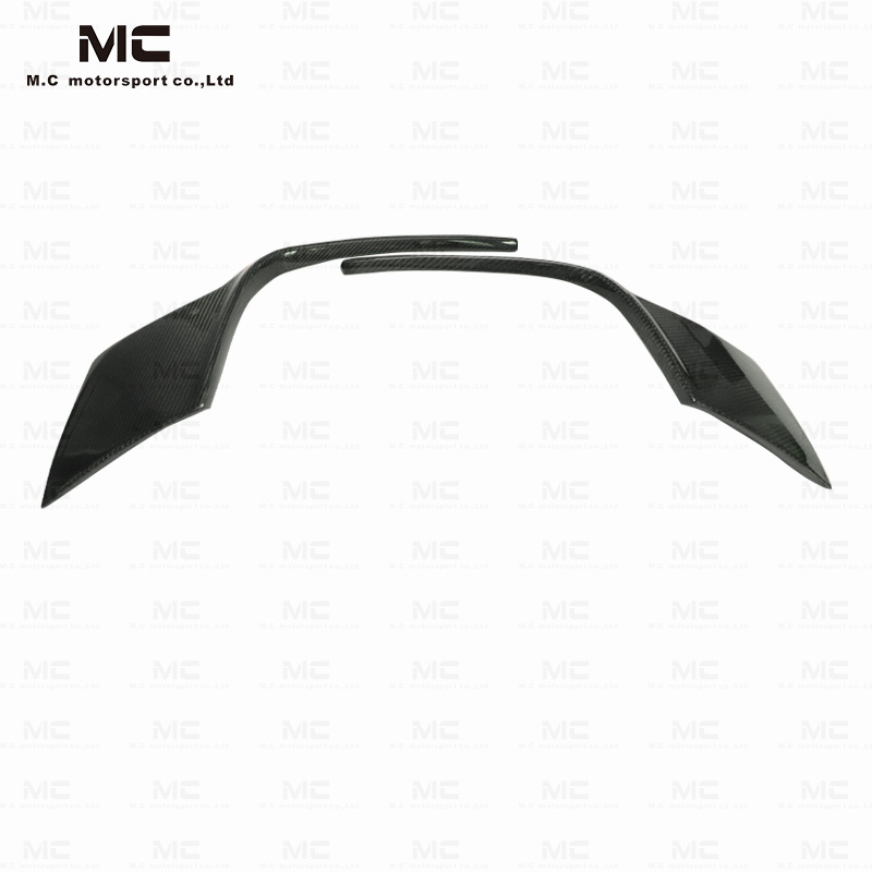 For Porsche 911 992 Carbon Fiber Rear Bumper Wind Blade 2019+