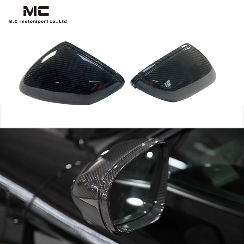 For Porsche 911 992 OE Style Carbon Fiber Rear Mirror Cover 2019-IN