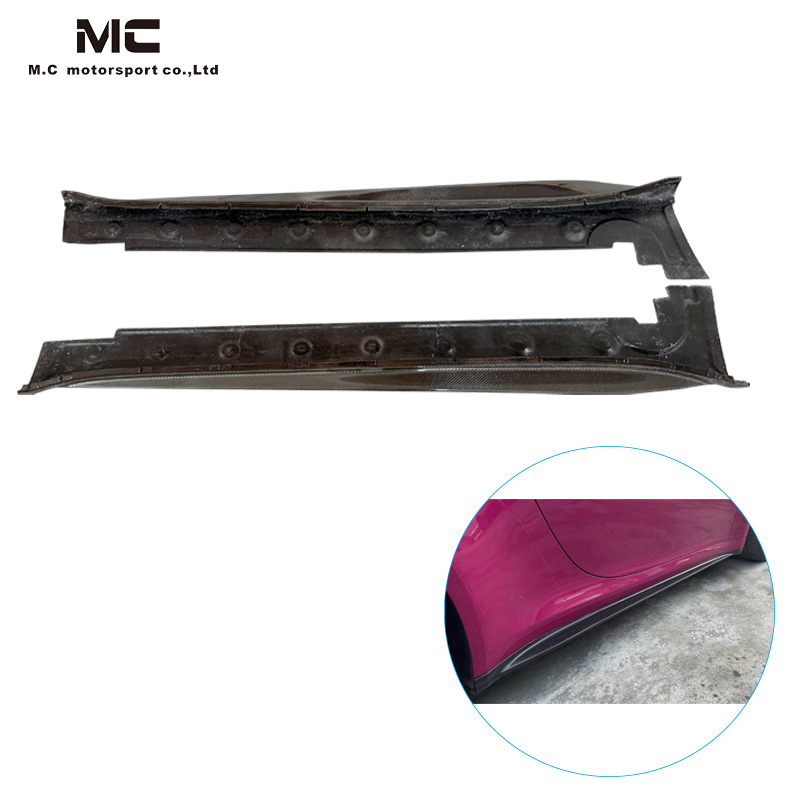 For Porsche 911 992 Carbon Fiber Side Skirts 2019+