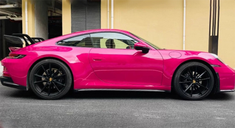 For Porsche 911 992 Carbon Fiber Side Skirts 2019+