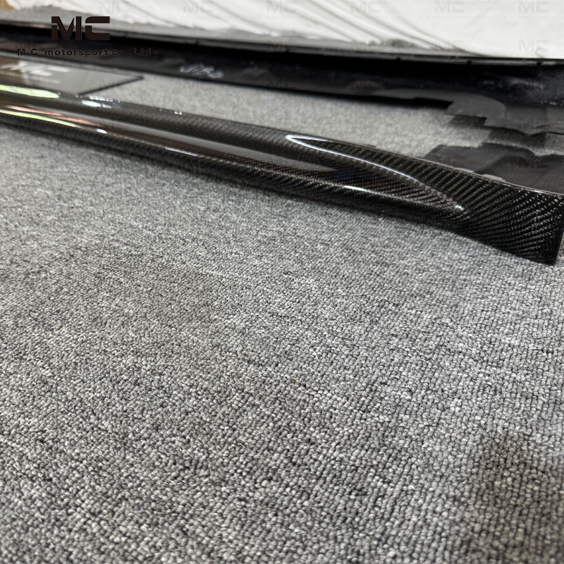 For Porsche 911 992 Carbon Fiber Side Skirts 2019+
