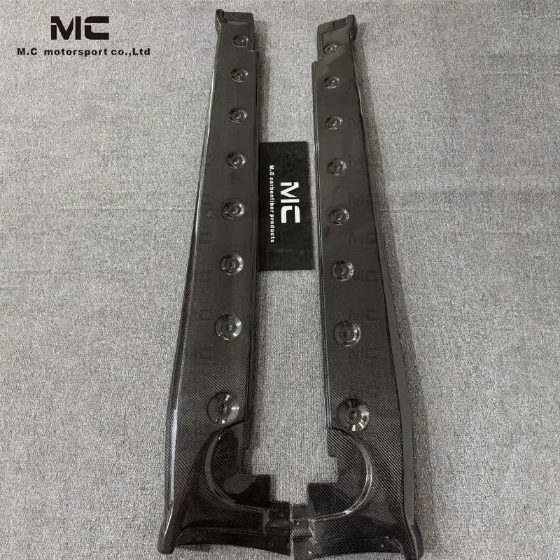 For Porsche 911 992 Carbon Fiber Side Skirts 2019+