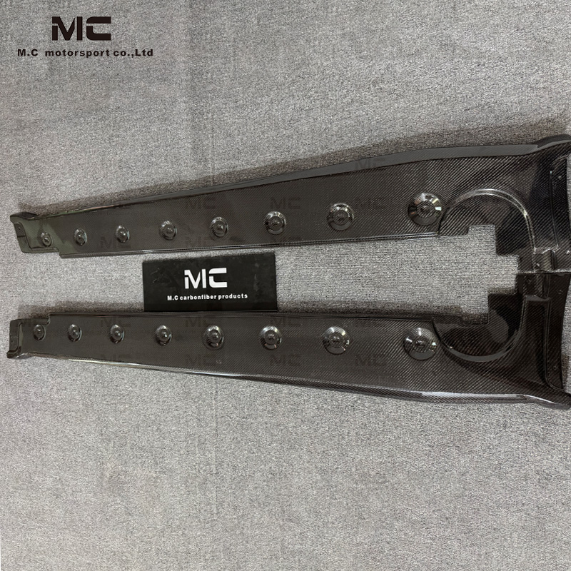 For Porsche 911 992 Carbon Fiber Side Skirts 2019+