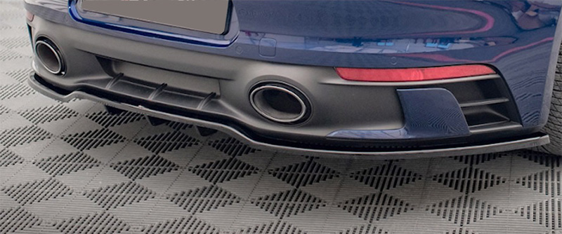 For Porsche 911 992 Carbon Fiber Rear Diffuser 2019+