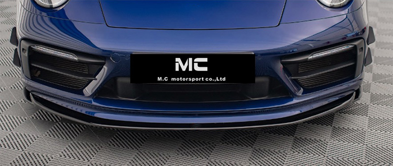 For Porsche 911 992 Carbon Fiber Front Lip 2019+