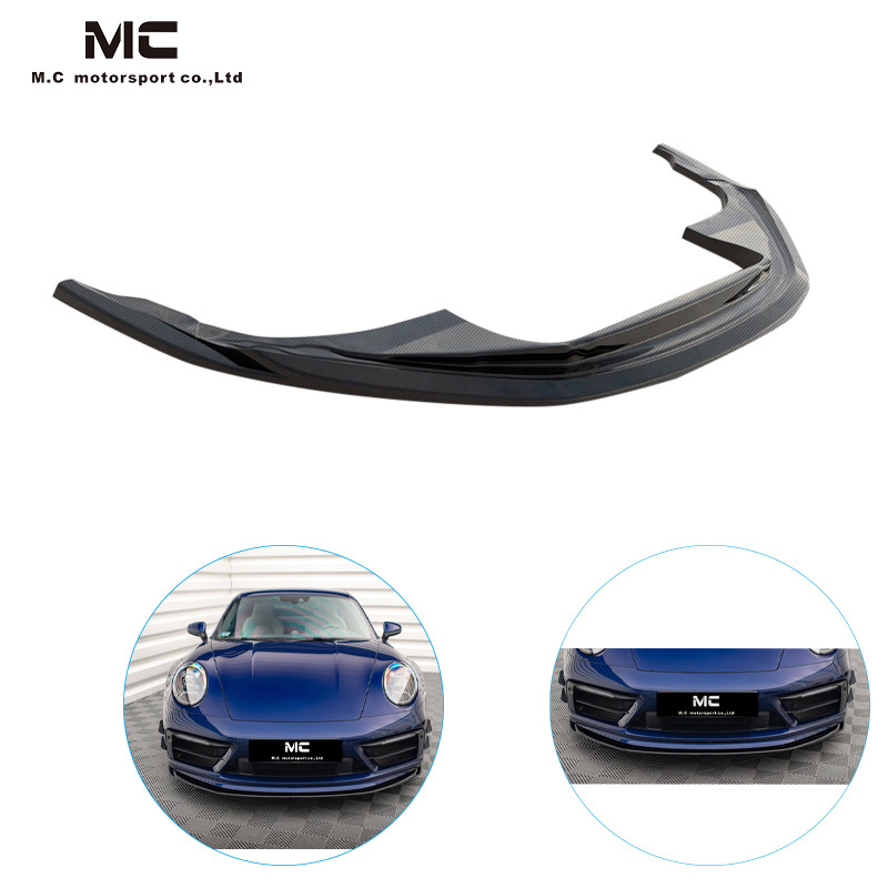 For Porsche 911 992 Carbon Fiber Front Lip 2019+