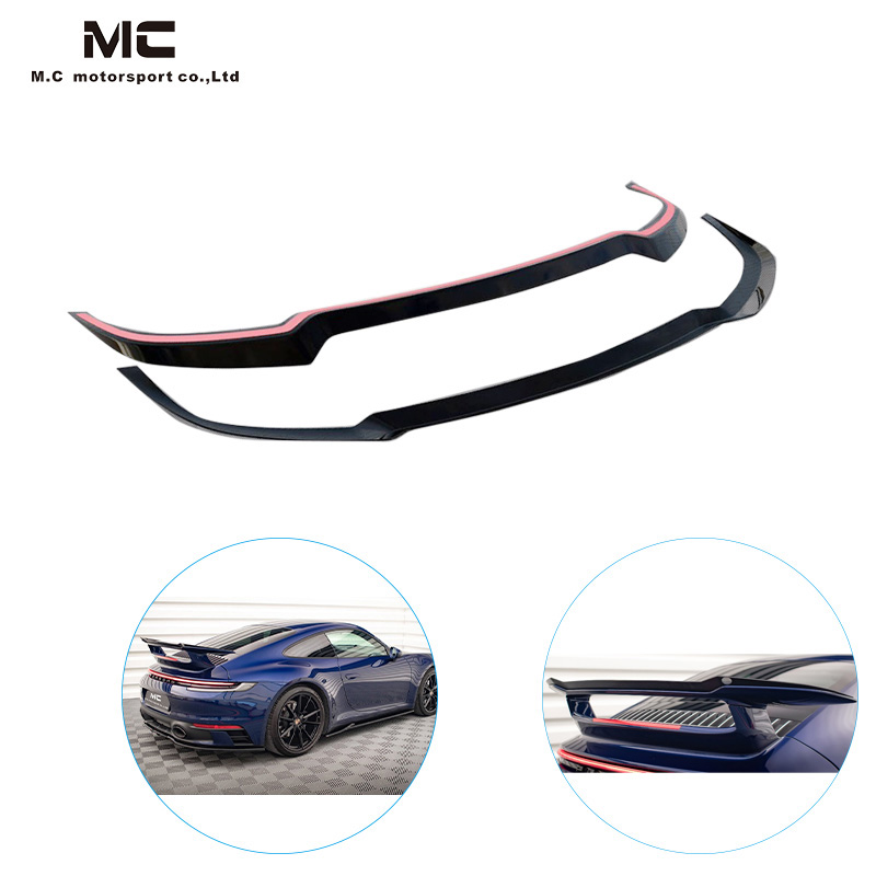 For Porsche 911 992 Carbon Fiber Rear Spoiler 2019+