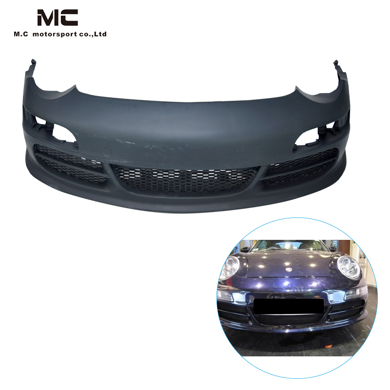 For Porsche 911 996 996 to 997 Style Fiberglass Front Bumper 1999-2004