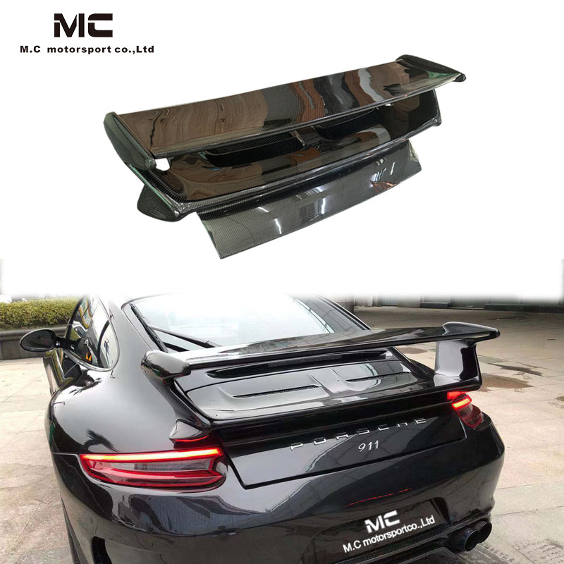 For Porsche 911 997 GT3 Style Carbon Fiber Rear Spoiler 2005-2011
