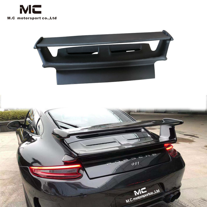 For Porsche 911 997 GT3 Style Fiberglass Rear Spoiler 2005-2011