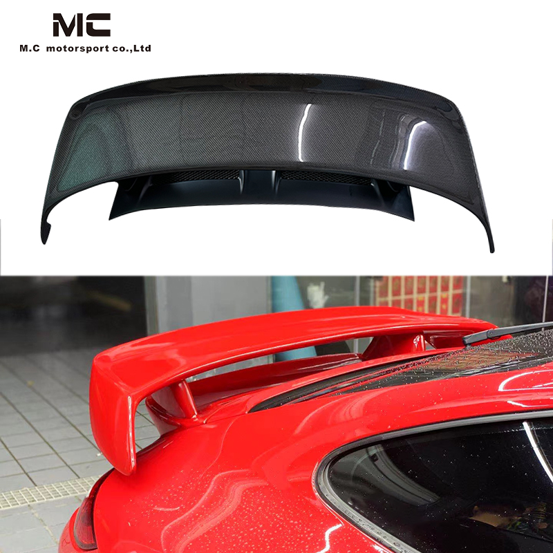 For Porsche 911 997 GT2 Style Carbon Fiber Rear Spoiler 2005-2011