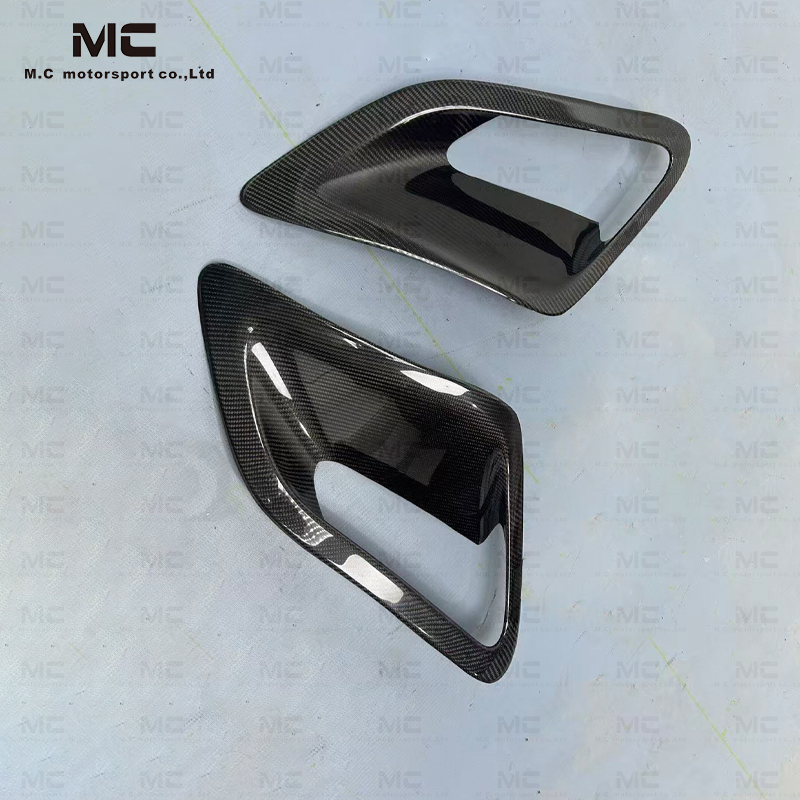 For Porsche 911 997 Carbon Fiber Rear Side Vent Trim 2005-2011