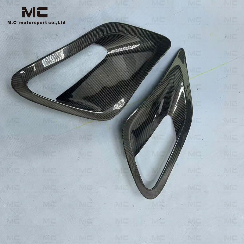 For Porsche 911 997 Carbon Fiber Rear Side Vent Trim 2005-2011